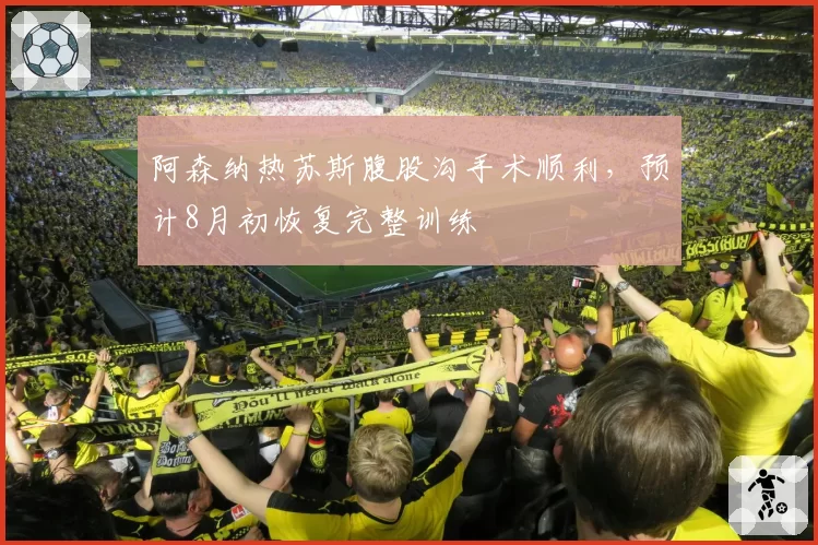 阿森纳热苏斯腹股沟手术顺利，预计8月初恢复完整训练